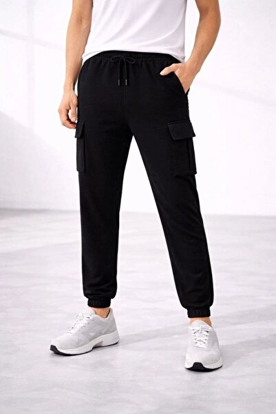 VELİZADE Men's High Waist Elastic Waistband Two Thread Regular Fit Elastic Cu...