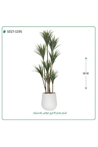 OEMS شجر صبار صناعية حوض بلاستيك { ارتفاع 180 سم }