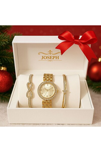 Vivendo Set Ceas Elegant Dama cu Bratari Decorate cu Cristale
