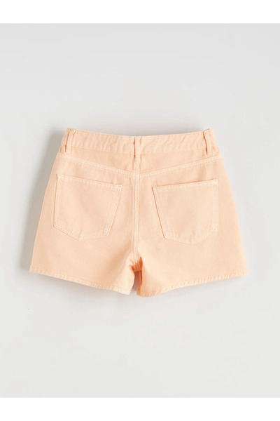 LC Waikiki Mercan Standard Fit Women's Jean Shorts