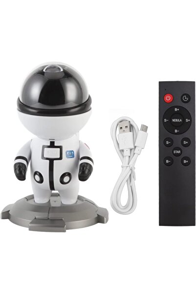Vivendo Lampa de proiectie Astronaut Starlight cu temporizator – Metaverse St...