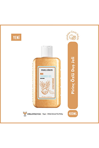 maruderm Brightening and Softening Shower Gel with Rice Extract 400 ml