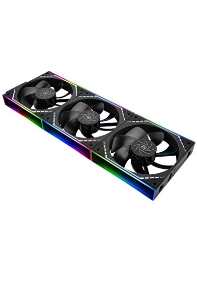 ThermalRight TL-M12QR-3 3-Pack 120mm 1500 RPM ARGB Fans, Black