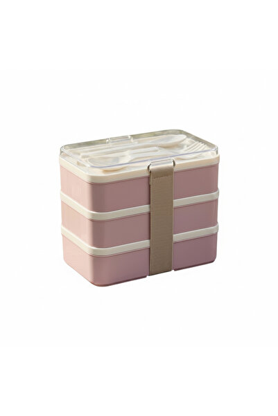 Simply Now Büyük Boy Lunchbox Beslenme Kutusu Seti- Çatal Kaşık Chopstickli S...