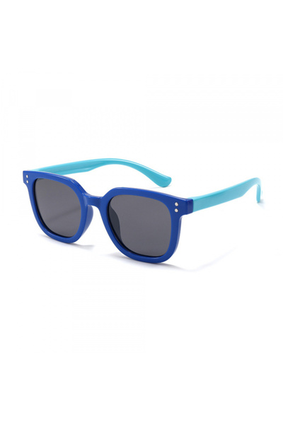 Techsuit Kids Sunglasses 8351-C28, Polarized, Turquoise Blue