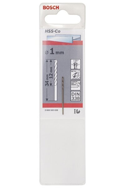 Bosch Hss Co 1x34 mm   Matkap Ucu 1 Li Paket