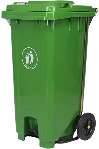 festive High Density Polyethylene Garbage Bin/Dust Bin 120Liter with wheel an...
