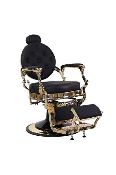 Hongli Barber Chair Heavy Duty Metal Frame, Large Pump Hydraulic, Swivel & Re...