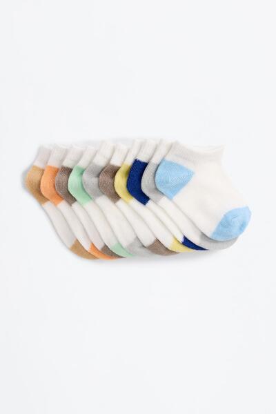 LEFTIES Bilekte çorap (Pack 10)