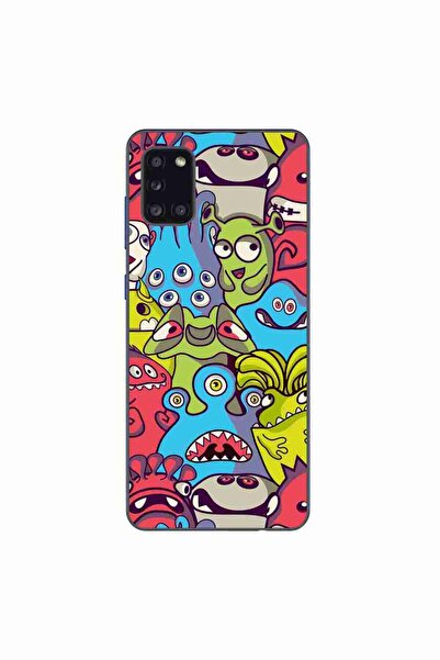 OEM Husa compatibila cu Samsung Galaxy A31 Silicon Gel Tpu Model Squishi Mons...