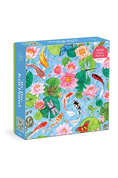 Galison Puz 1000 SQ By The Koi Pond
