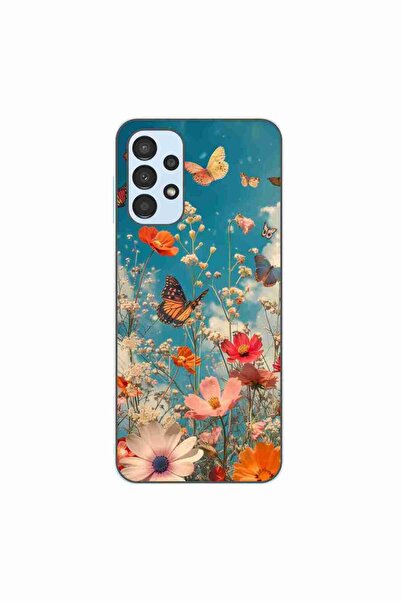 OEM Θήκη συμβατή με Samsung Galaxy A33 5G Σιλικόνης Gel TPU με σχέδιο Λουλούδ...