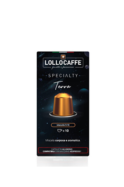 Lollo Caffè Lollo Coffee Terra Alüminyum Kapsül Kahve (Nespresso Makineleriyl...