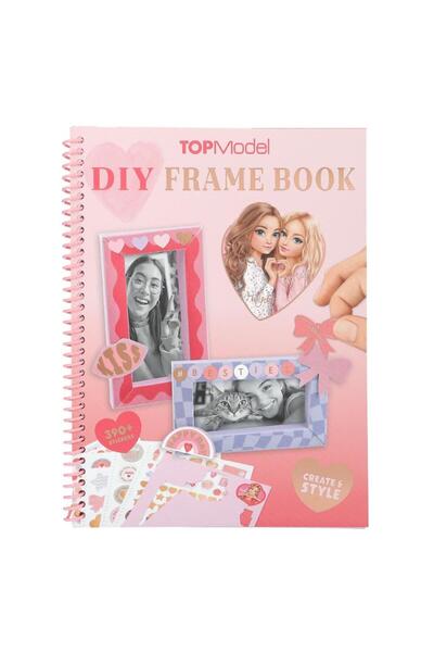 Depesche Carte cu rame foto si stickere, Depesche, TopModel, Dyi Frame Book