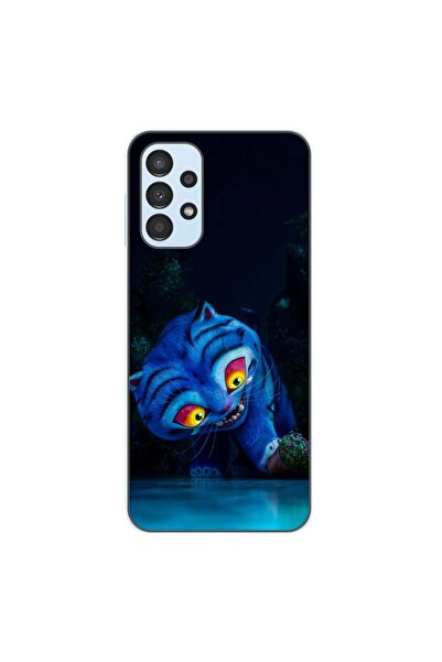 OEM Калъф, съвместим със Samsung Galaxy A23 4G, A23 5G, със силиконов десен K...