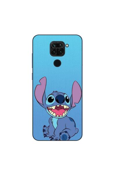 OEM Θήκη συμβατή με Xiaomi Redmi Note 9 Σιλικόνης Gel TPU με σχέδιο Stitch Μπλε