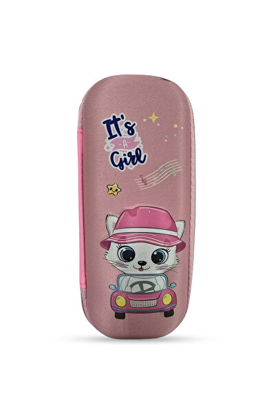 Cocobee Spy Cat Pencil Case With Internal Mesh Pocket, Sturdy Build, Zipper C...