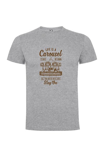 iLovePrints Life Carousel: Up & Down Tshirt