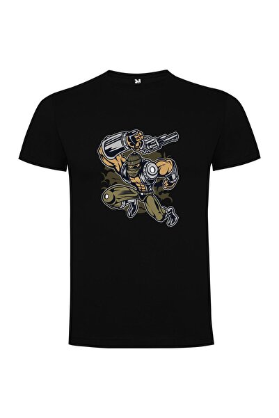 iLovePrints Muscle Gunslinger Menace Tshirt