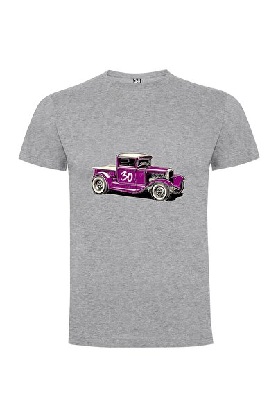 iLovePrints Retro Purple Cruiser Tshirt