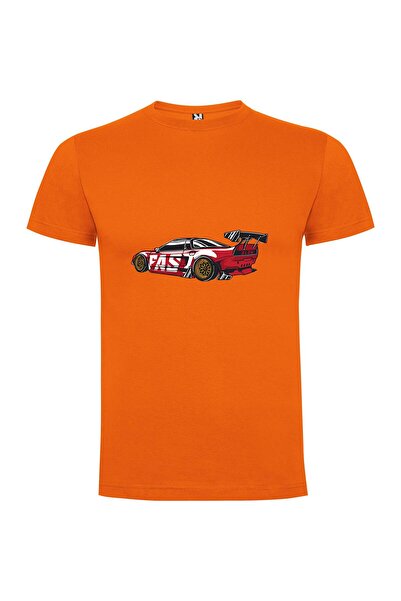 iLovePrints Fastest Red Drift Car Tshirt