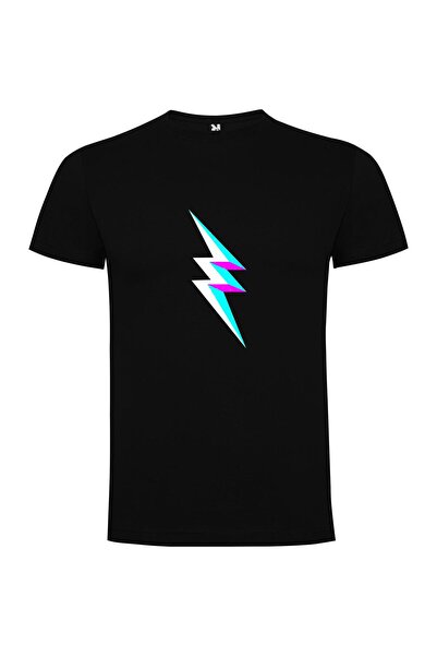 iLovePrints Neon Thunderstrike Tshirt