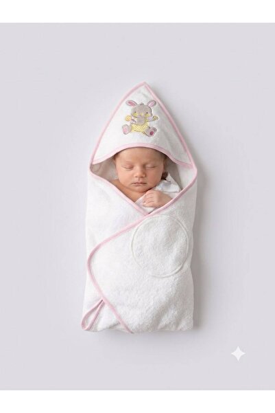 DAY BY DAY Newborn Baby Towel with Hood Suitable for Newborns to 9 Months Old