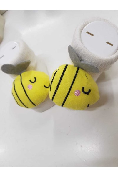 Baby by Bumbo جوارب أطفال مع إكسسوارات على شكل نحلة كبيرة