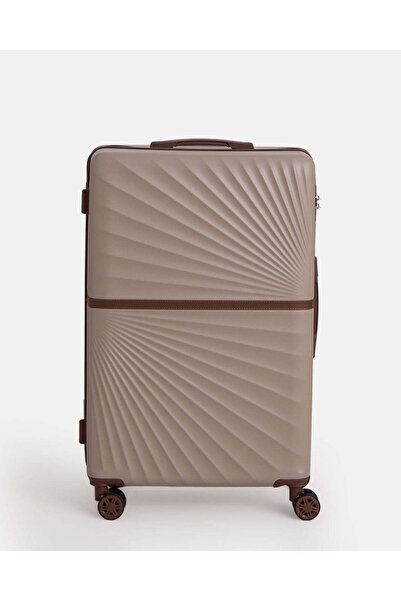 REDTAG Brown ABS Hard Trolley Luggage 28 Inch