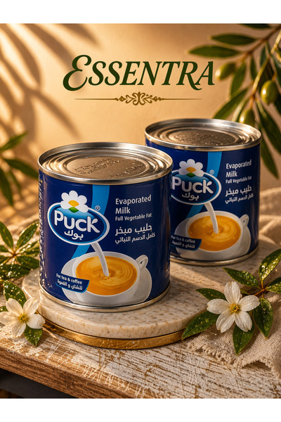 Empressco Puck Buharlaştırılmış Süt Evaporated Milk 170 g kahve sütü - Fiyatı...