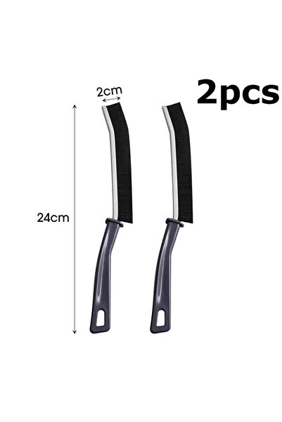Choice3 Black- 2PC Durable Grout Gap Cleaning Brush Kitchen Toilet Tile Joint...