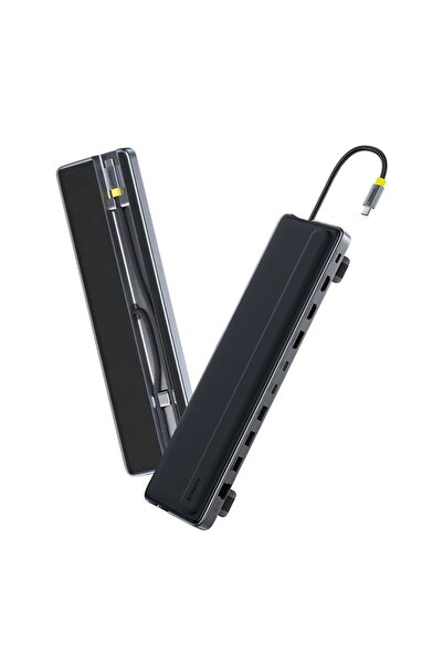 Baseus Σταθμός Σύνδεσης EliteJoy EH3 (B0114200) - USB-C σε 2x HDMI, DP, 3x Ty...