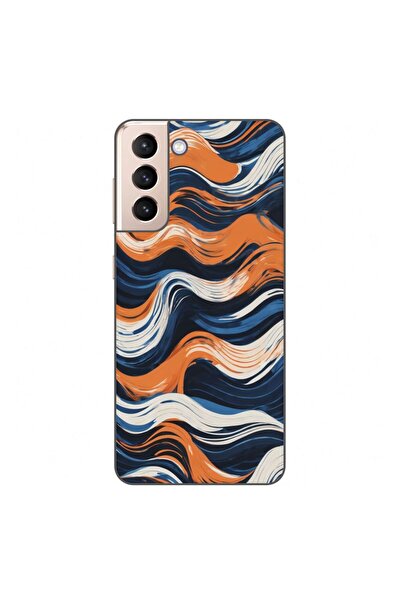 OEM Husa compatibila cu Samsung Galaxy S21+ Plus Silicon Gel Tpu Model Abstra...