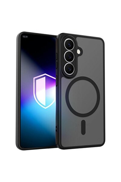 3MK Misty MagCase Θήκη MagSafe για Samsung Galaxy S26 Plus, Μαύρο