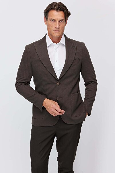 PAULMARK Men's Swallow Collar Slim Fit Jacket