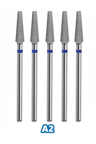 Choice A2-5pcs Diamond Nail Drill Bit, Nail Drill Bits Diamond Cuticle Bits F...