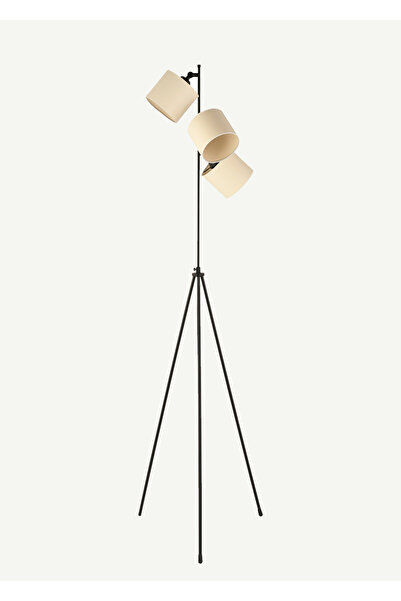 Bella Maison Brenda Tripod Lambader Krem (13x15x165 cm)