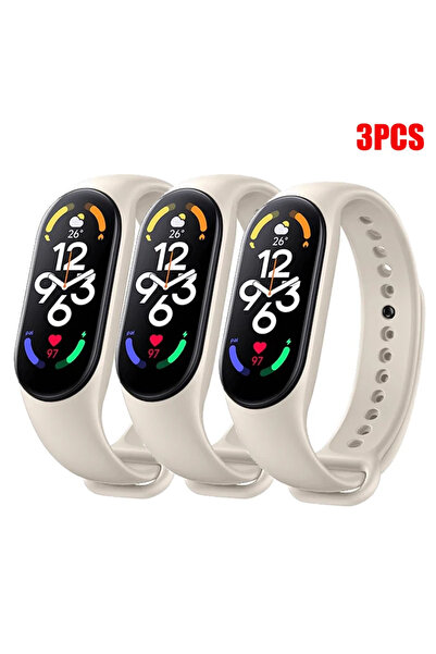 Choice8 حزام ساعة Mi Band 7 6 5 Starlight 1-3 قطع لـ Mi Band 7 6 4 5 3، سوار ...