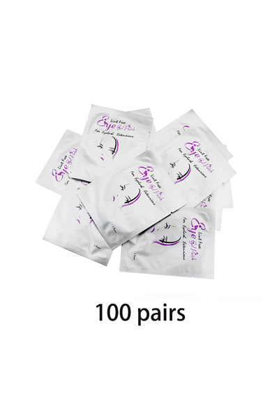 Choice6 100 زوج من ملصقات تمديد الرموش للفتيات، 50/100 زوج من وسادات تحت العي...