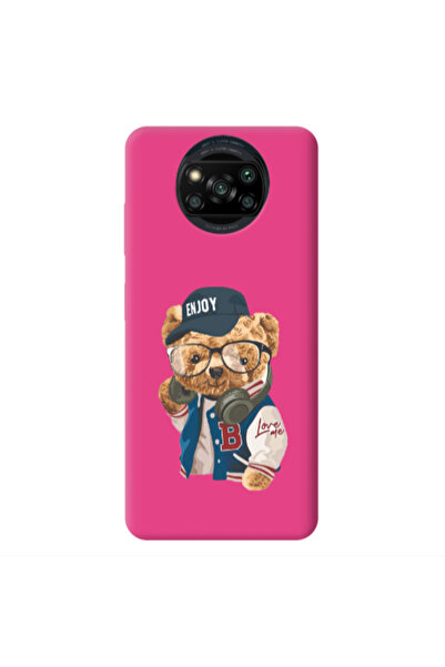 Other Xiaomi Poco X3 /X3 Pro Enjoy Fuchsia Colored Silicone TPU Θήκη