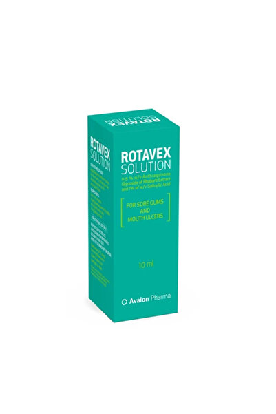 AVALON PHARMA Rotofix Solution for Pain Relief and Mouth and Gum Sores - 10ml