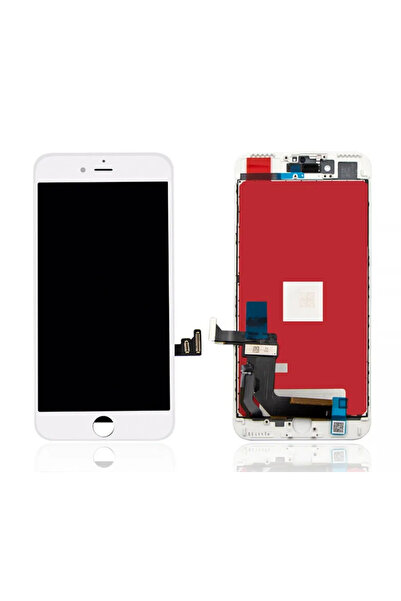 TW INCELL LCD για iPhone 7 Plus, camera-sensor ring, earmesh, λευκή