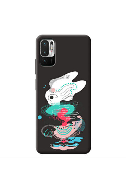 Other Xiaomi Redmi Note 10 Pro 5G Abstract 50 Black Colored Silicone TPU Θήκη