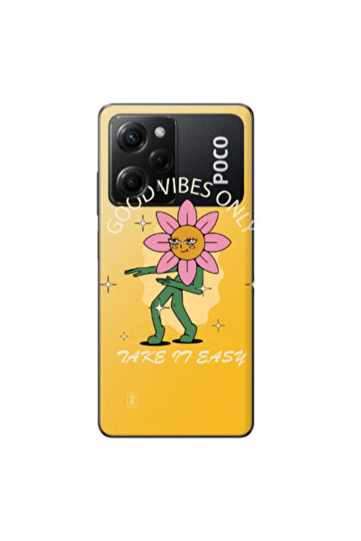 Other Xiaomi Poco X5 Pro Good Vibes Only Transparent Silicone TPU Θήκη