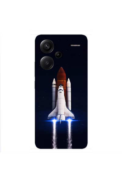 Other Xiaomi Redmi Note 13 Pro+ 5G space travel Transparent Silicone TPU Θήκη