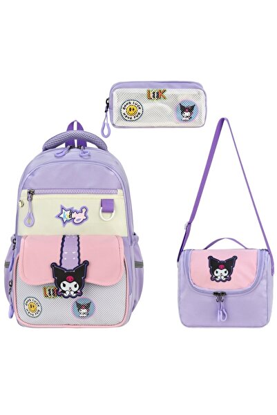 ms mixxstore Set de 3 genți pentru școala primară, cu model, pentru fete, cu ...