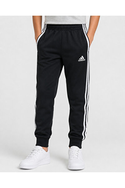MAVİ BONCUKK Children's Unisex Striped Bottom Elasticated Bottom Tracksuit