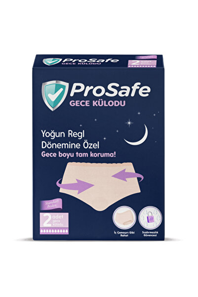 PROSAFE Nighttime Panties 2-Pack (Pack of 4)