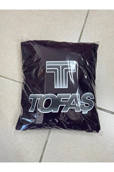 VEMAKS bordo tofaş baskılı servis kılıfı
