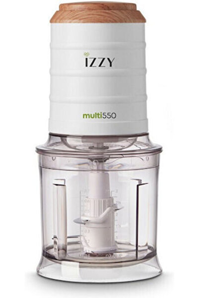 izzy Iz-6906 Μίνι Τσόπερ Πολλαπλών Λειτουργιών 550W με χωρητικότητα 700ml Λευ...